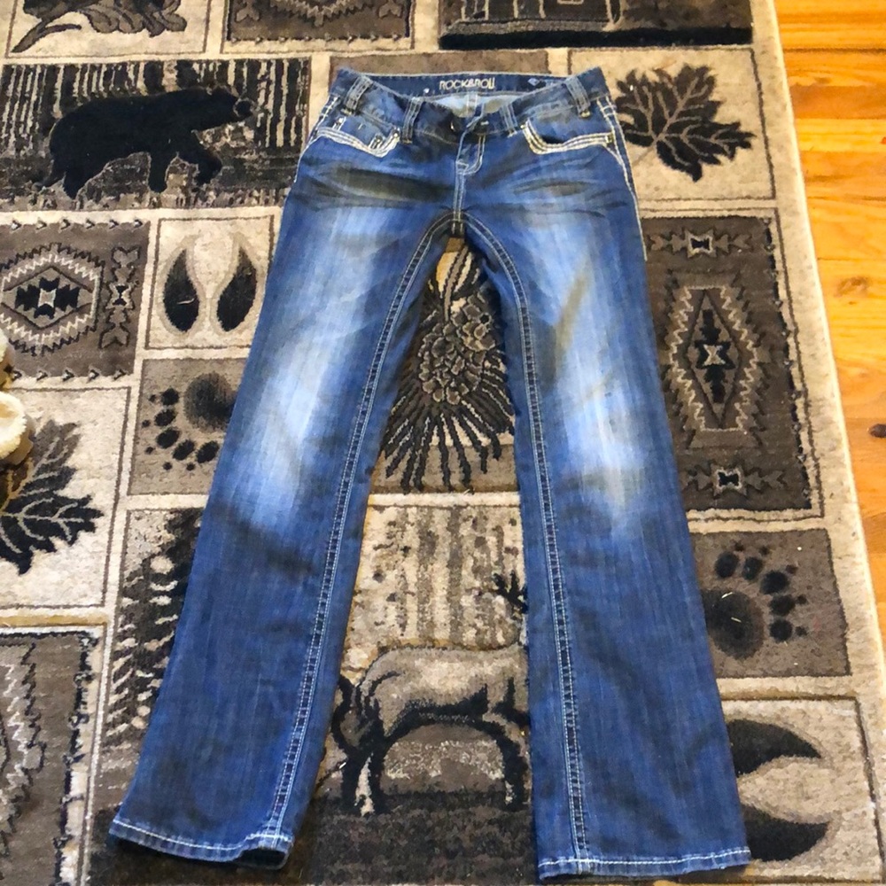 Rock roll jeans